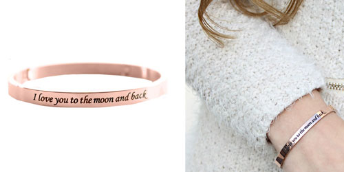 I Love You To The Moon And Back Armband Fashion Musthaves