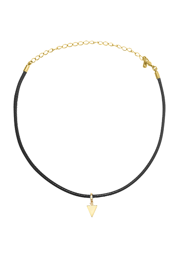 Choker Ketting Triangel Goud
